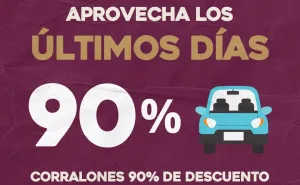 Continúan vigentes los descuentos extraordinarios para liberar vehículos de corralones