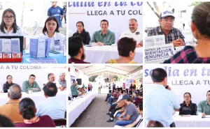 Realizan Fiscalía en tu Colonia en Cinco Señores 