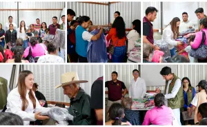DIF Municipal de Oaxaca de Juárez lleva “Cobijando Corazones” a Santa Rosa Panzacola