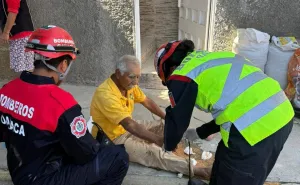 Adulto mayor se desmaya al interior de una cisterna en San Martín Mexicapam