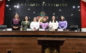 Rinde informe la secretaria de las Mujeres ante el Congreso del Estado