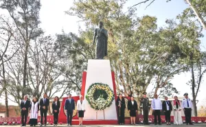 Director del IEEPO rinde homenaje al General Vicente Guerrero Saldaña en #Cuilápam de Guerrero