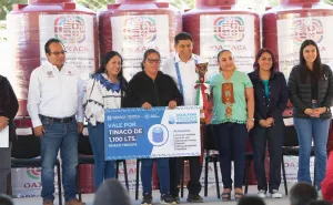 Con apoyo de Salomón Jara, mil 100 familias xoxeñas se fortalecen ante el estiaje