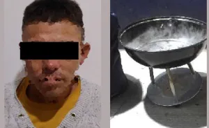 Policía Municipal detiene a presunto cristalero en el centro de la ciudad