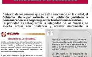 Municipios del Istmo llaman a la calma tras hechos violentos de grupos delincuenciales 