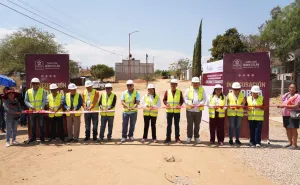 Continúa transformación en Xoxocotlán; Nancy Benítez entrega seis obras más
