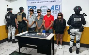 Vinculan a cuatro detenidos en cateo por narcomenudeo en la Sierra de Flores Magón