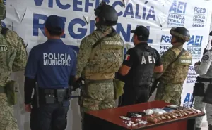 Ejecutan cateo en la Costa y aseguran diversas bolsas de droga