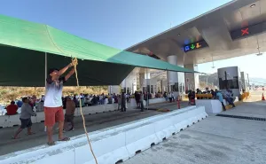 Bloquean carretera Barranca Larga – Ventanilla, piden finalizar obras