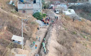 Trabajos que se ven, obras que se sienten, en colonia Los Ángeles, Pueblo Nuevo