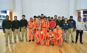 Comparten vivencias de rescate y prevención con Héctor Méndez “El Chino” en Xoxocotlán