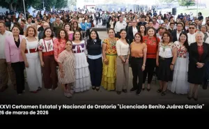 Inauguran en el Congreso local el Certamen de Oratoria “Licenciado Benito Juárez García 2026”