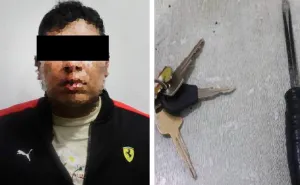 Intentaba abrir un vehículo que no era suyo, la Policía Municipal lo detuvo en la calle de Reforma