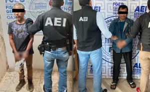 Detienen a dos  por violencia familiar ocurrida en las regiones del Istmo y la Sierra de Flores Magón