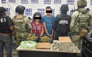 FGEO ejecuta cateo en la región Costa; hay dos personas detenidas y aseguramiento de presuntas drogas