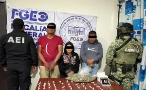 Vinculan a proceso a tres personas por narcomenudeo tras cateo en distrito de Tlacolula
