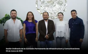 Realiza Comisión Permanente de Infraestructura y Comunicaciones Sesión Ordinaria en el Congreso
