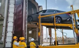 Prepara ASIPONA de Salina Cruz segundo paso de automóviles Hyundai por el corredor Interoceanico del istmo de Tehuantepec