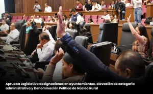 Aprueba Legislativo designaciones en ayuntamientos, elevación de categoría administrativa y Denominación Política de Núcleo Rural en localidades de la Costa y Mixteca
