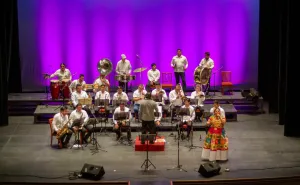 ¡Lleno total en el concierto de la Banda Regional Princesa Donashii!