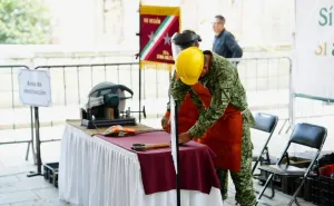 Ray Chagoya participa en el arranque del programa “Sí al Desarme, Sí a la Paz”