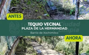 El Barrio de Xochimilco dio ejemplo de unidad y trabajo