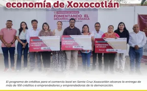 Fortalecen la economía de los negocios en Santa Cruz Xoxocotlán