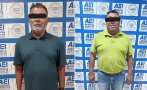 Fiscalía captura a dos personas por portación de arma de fuego en la región Mixteca