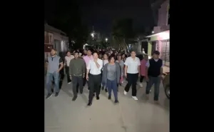 Santa Lucía Segura e Iluminada llega al Fraccionamiento Ejidal