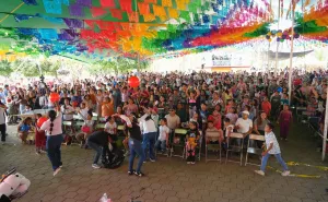 Más de 6 mil infancias cantan y bailan en el Festival de la Niñez de Xoxocotlán