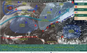 Este lunes incrementarán gradualmente las temperaturas tras paso de sistema frontal