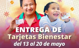 Bienestar realiza del 13 al 20 de mayo, la entrega de tarjetas de la Pensión para Personas con Discapacidad 