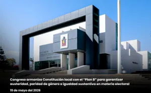 Congreso armoniza Constitución local con el “Plan B” para garantizar austeridad, paridad de género e igualdad sustantiva en materia electoral