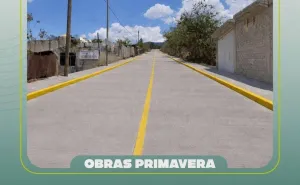Donde antes había tierra hoy hay una vialidad digna y segura