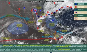 Inestabilidad atmosférica favorecerá lluvias en gran parte de Oaxaca