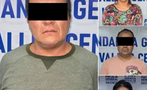 Fiscalía de Oaxaca detiene a cuatro personas probablemente relacionadas con robos cometidos en establecimientos comerciales de la colonia Reforma de Oaxaca de Juárez