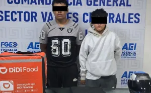 FGEO detiene a dos personas por robo con violencia