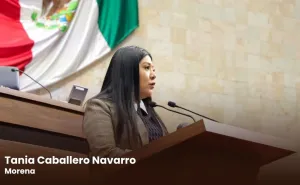 Presenta diputada Tania Caballero reforma a la Constitución de Oaxaca para blindar procesos electorales ante intervención extranjera