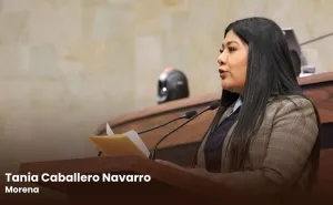 “Los problemas de México los vamos a resolver las y los mexicanos, sin tutelas ni presiones del exterior”: diputada Tania Caballero