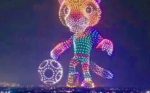 FIFA ilumina el cielo con espectacular show de drones