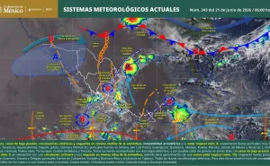 Onda tropical número 9 mantendrá lluvias y tormentas en gran parte de Oaxaca 