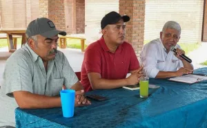 Se reúne Nino Morales con productores de sorgo en el Istmo 