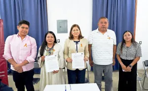 Firma Ayuntamiento de Xoxocotlán convenio con la DDHPO para fortalecer el respeto y la dignidad en el ejercicio público