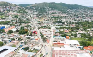 Avanza la transformación urbana en San Martín Mexicapam con rehabilitación de Avenida Monte Albán