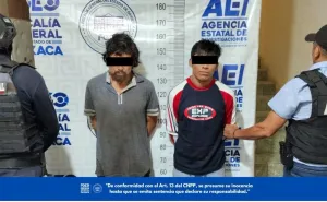 Operativo coordinado en Etla deja dos personas detenidas y aseguramiento de dosis de droga