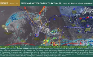 Onda tropical 14 mantendrá lluvias y tormentas en gran parte de Oaxaca