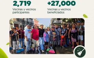 Tequios Vecinales fortalecen la recuperación de espacios públicos en Oaxaca de Juárez