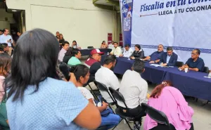 PABIC y Fiscalía se reúnen con comerciantes en el Barrio de la China