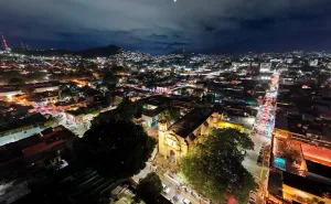 México Brilla ilumina templo de Jalatlaco, barrio mágico de Oaxaca