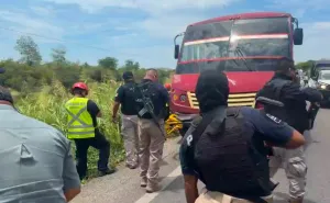 Investiga Fiscalía de Oaxaca agresión a autobús en Juchitán; Gabinete de Seguridad despliega operativo conjunto en la zona